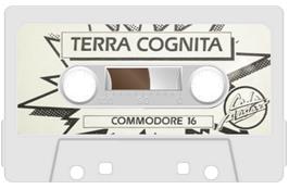 Cartridge artwork for Terra Cognita on the Commodore Plus 4.