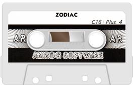 Cartridge artwork for Zodiac on the Commodore Plus 4.