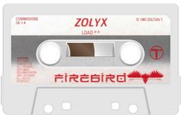 Cartridge artwork for Zolyx on the Commodore Plus 4.