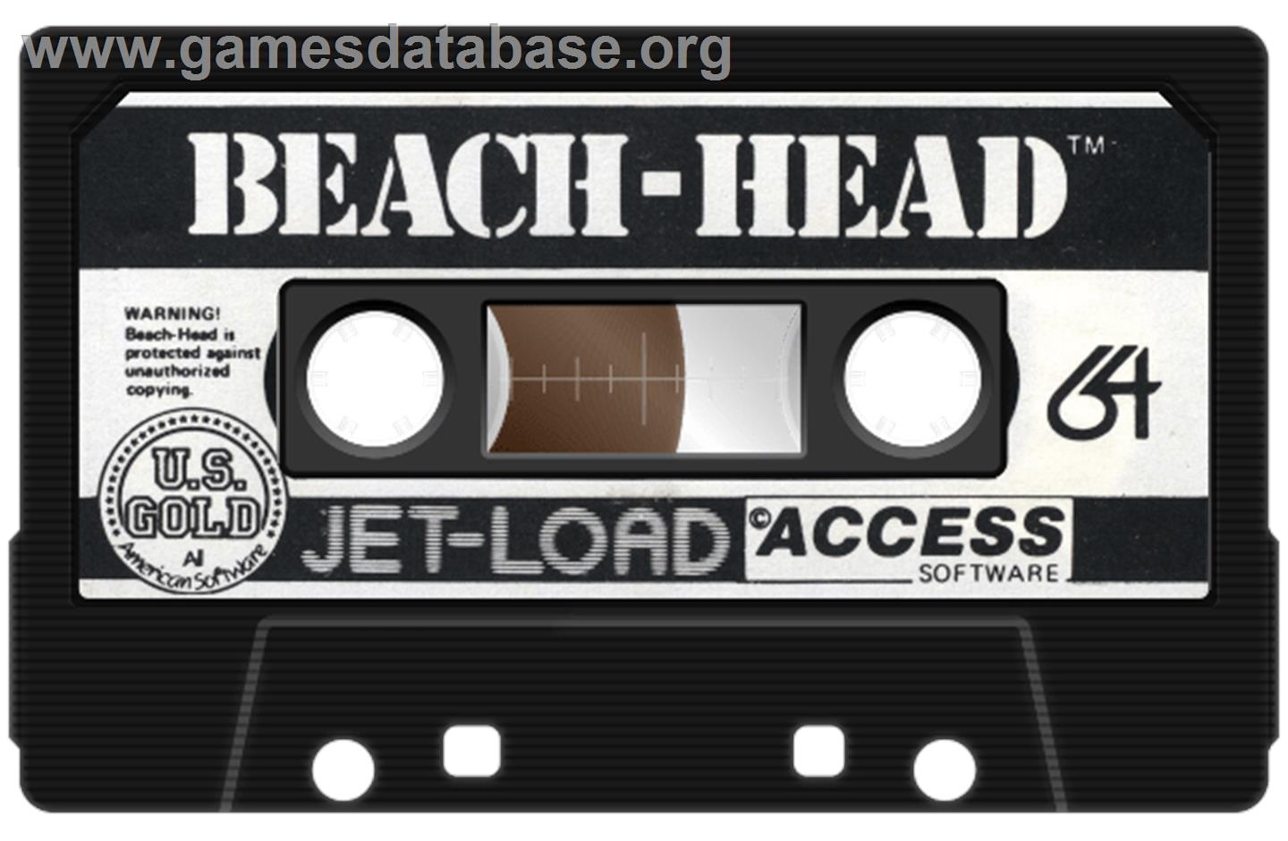 Beach-Head - Commodore Plus 4 - Artwork - Cartridge