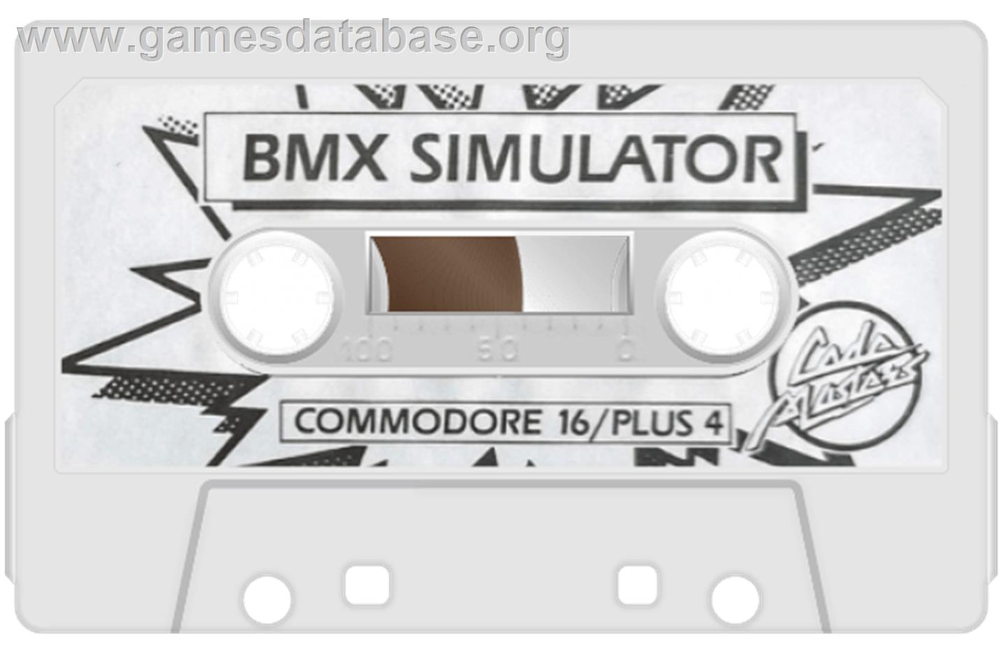 Bmx Simulator - Commodore Plus 4 - Artwork - Cartridge