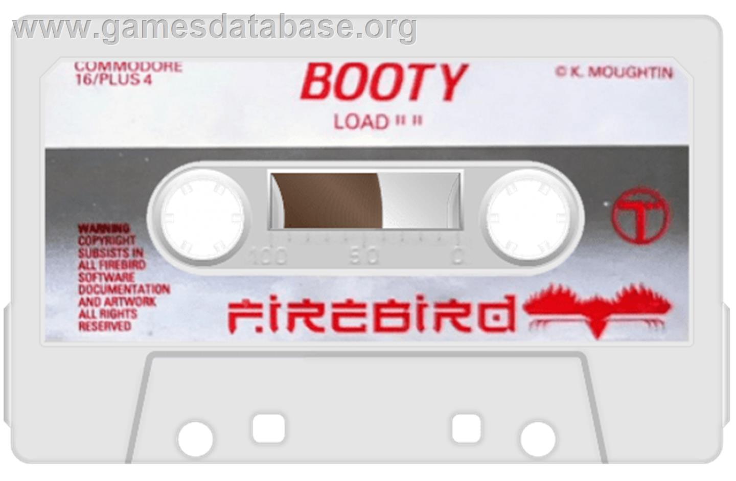 Booty - Commodore Plus 4 - Artwork - Cartridge