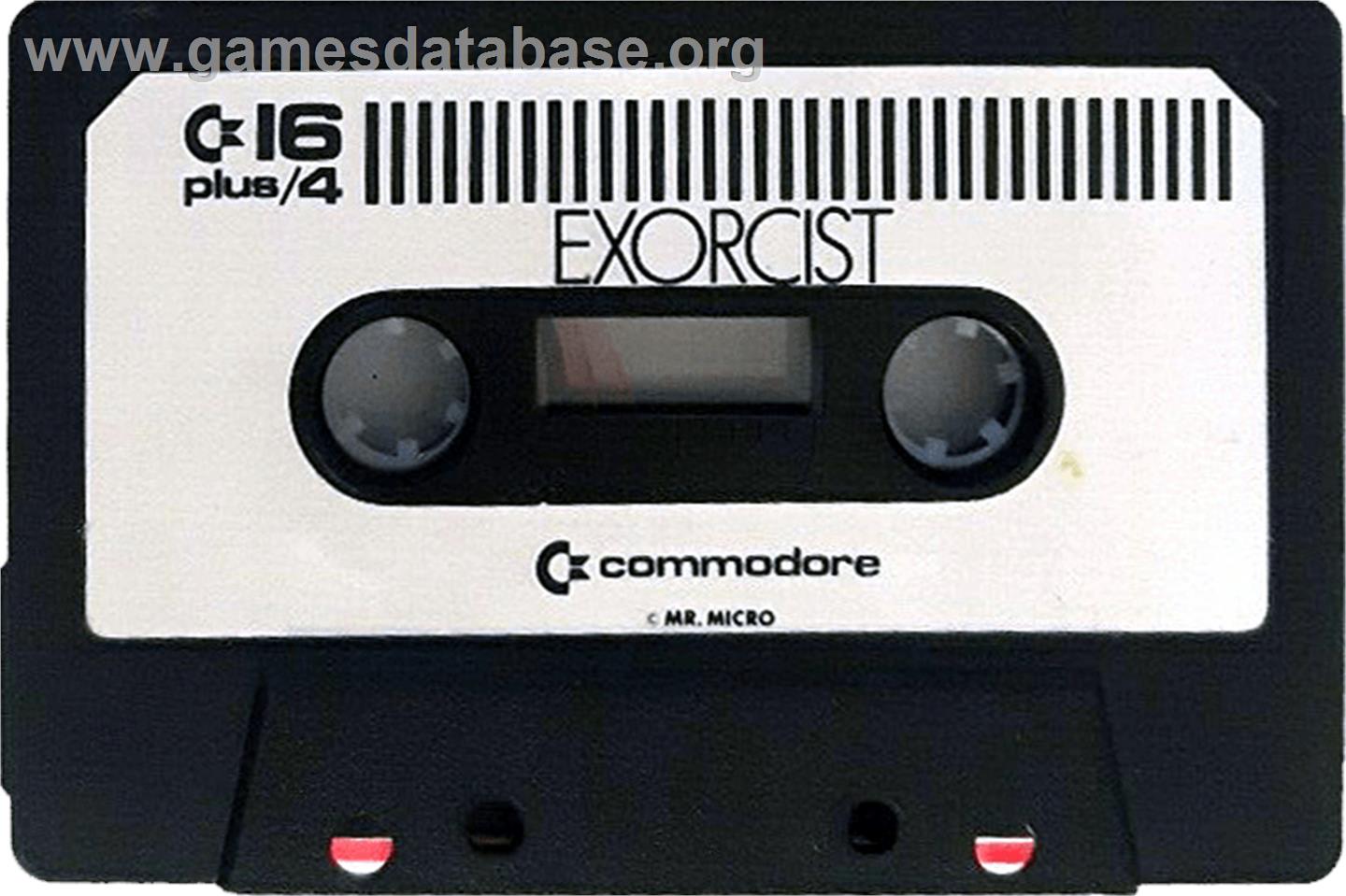 Exorcist - Commodore Plus 4 - Artwork - Cartridge