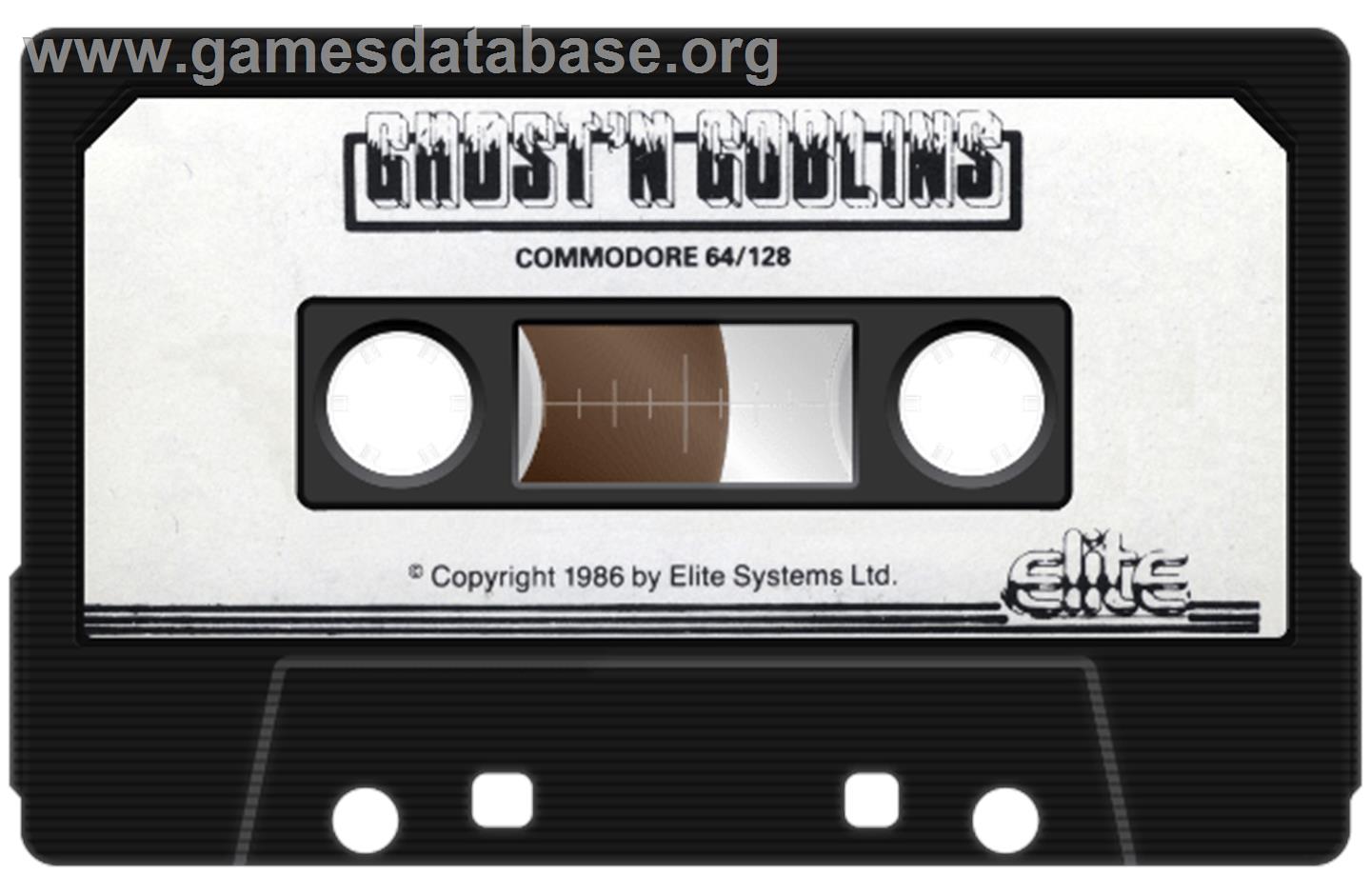 Ghosts 'n Goblins - Commodore Plus 4 - Artwork - Cartridge