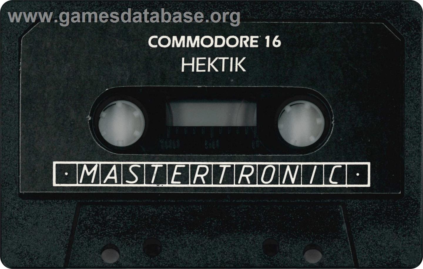 Hektik - Commodore Plus 4 - Artwork - Cartridge