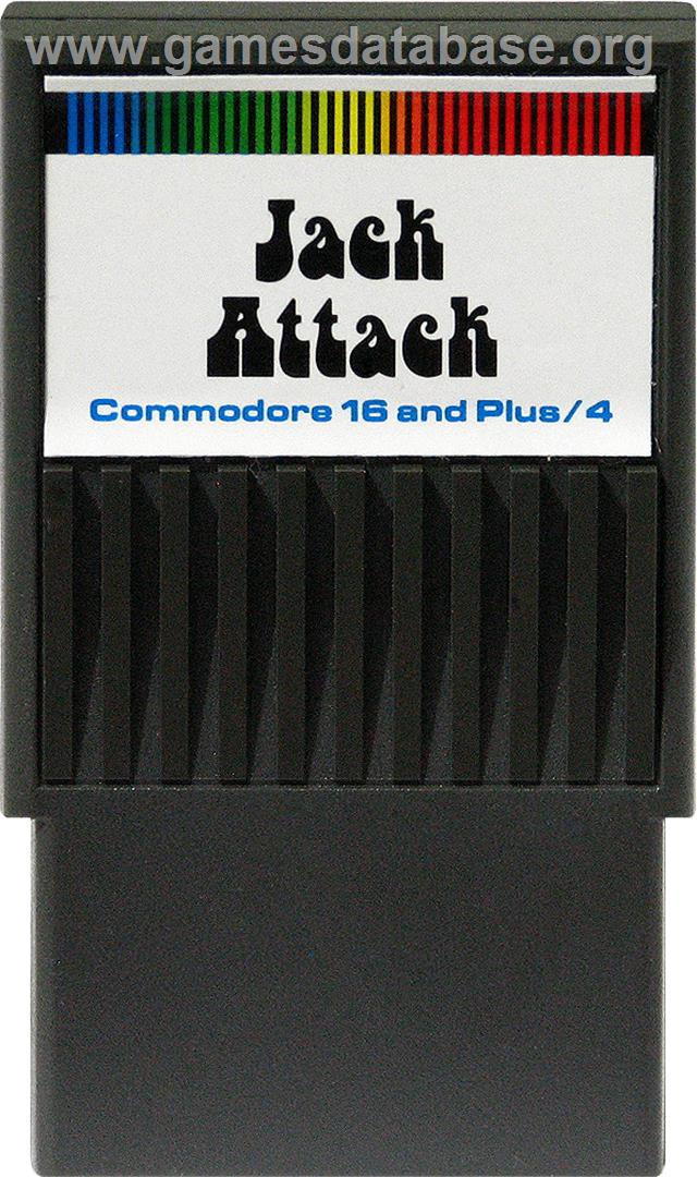 Jack Attack - Commodore Plus 4 - Artwork - Cartridge