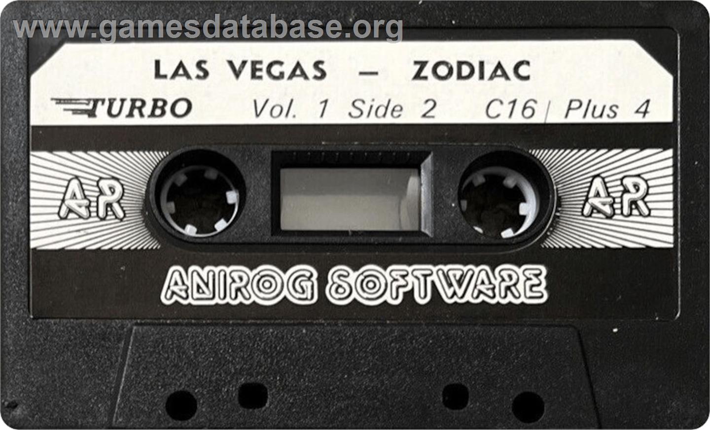 Las Vegas - Commodore Plus 4 - Artwork - Cartridge