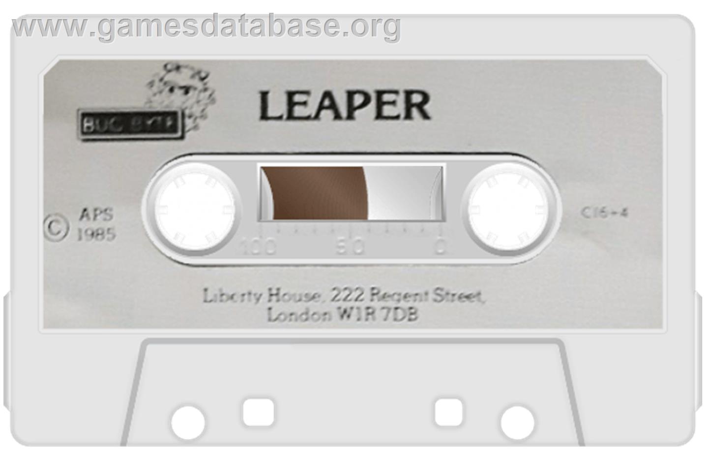 Leaper - Commodore Plus 4 - Artwork - Cartridge