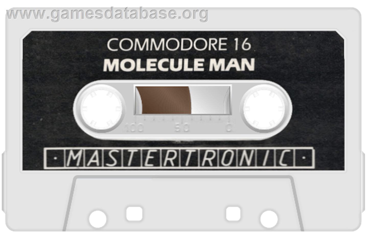 Molecule Man - Commodore Plus 4 - Artwork - Cartridge
