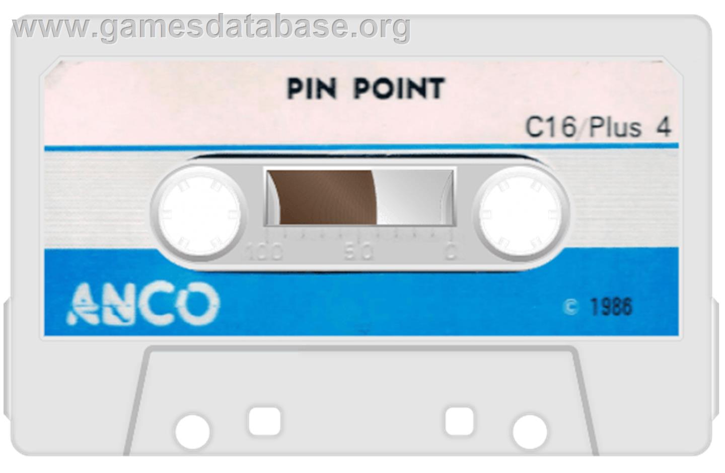 Pin Point - Commodore Plus 4 - Artwork - Cartridge