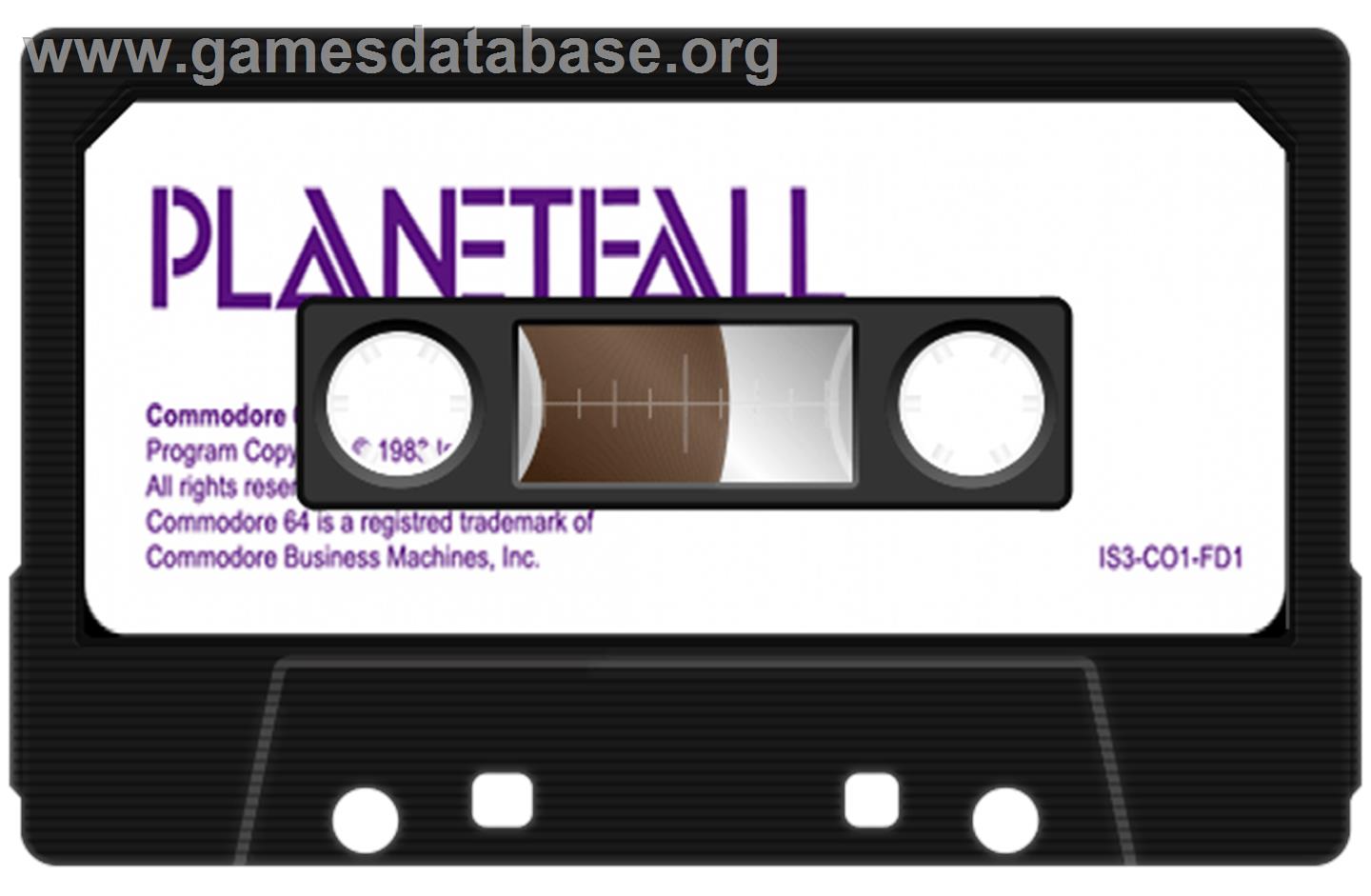 Planetfall - Commodore Plus 4 - Artwork - Cartridge