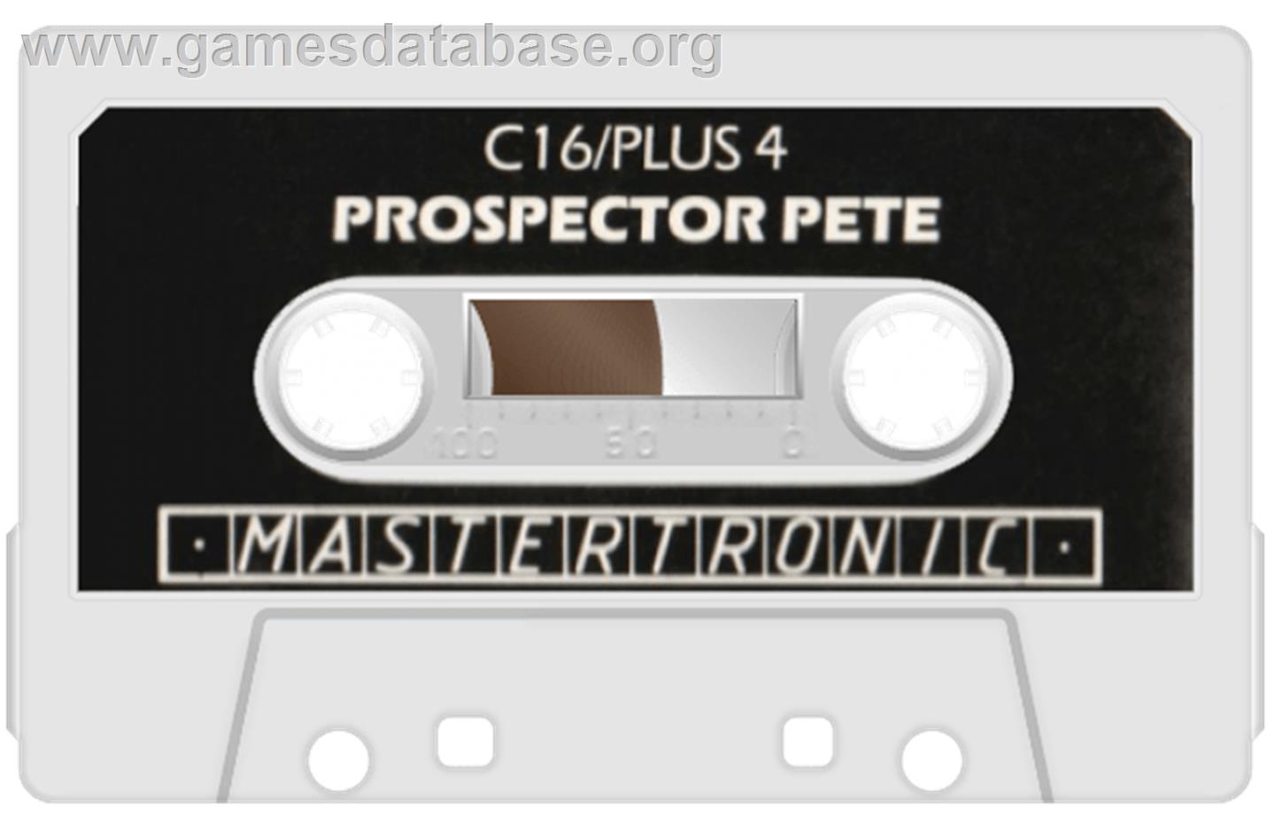 Prospector Pete - Commodore Plus 4 - Artwork - Cartridge