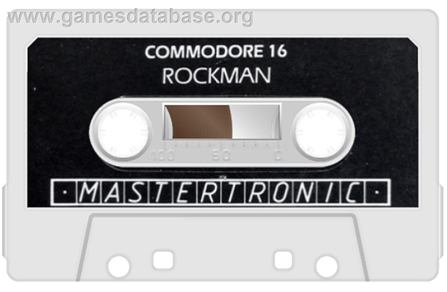Rockman - Commodore Plus 4 - Artwork - Cartridge