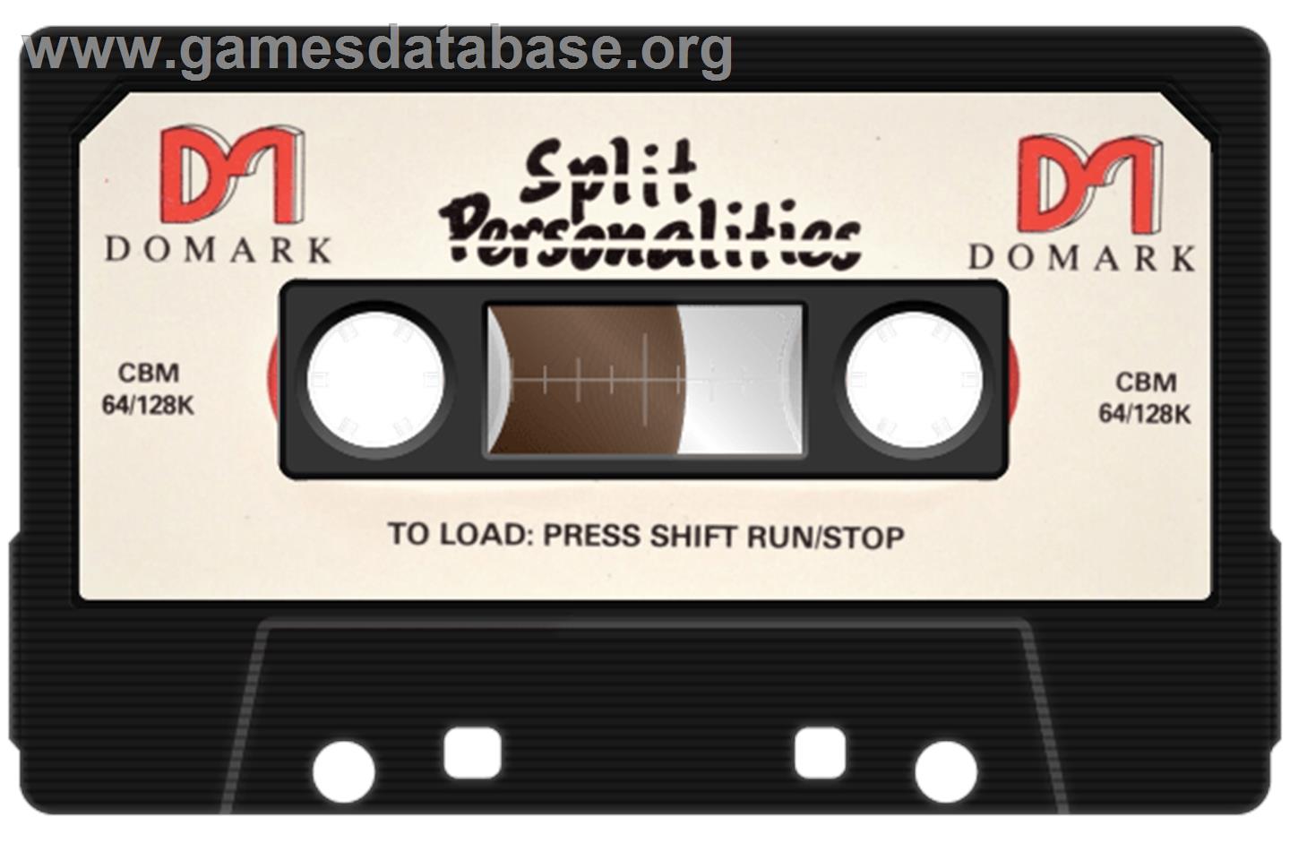 Split Personalities - Commodore Plus 4 - Artwork - Cartridge