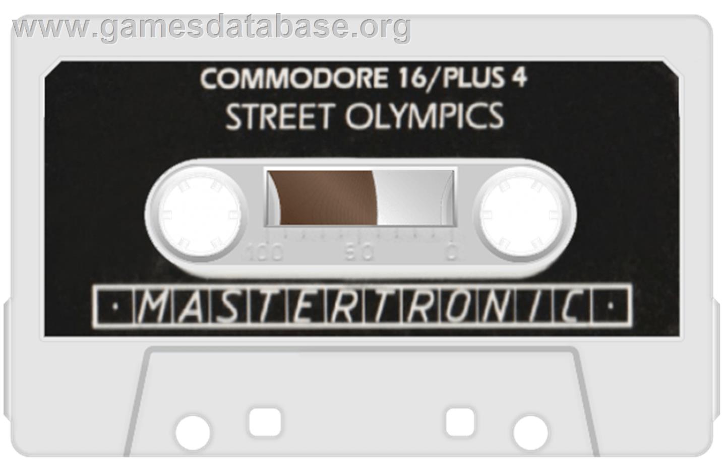 Street Olympics - Commodore Plus 4 - Artwork - Cartridge
