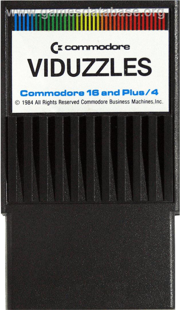Viduzzles - Commodore Plus 4 - Artwork - Cartridge