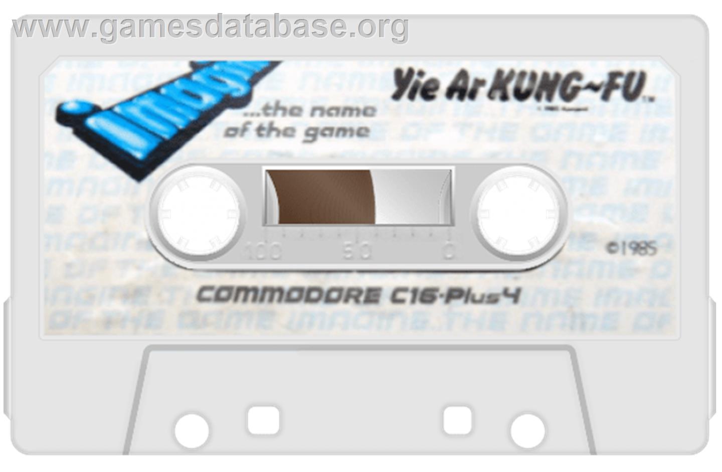 Yie Ar Kung-Fu - Commodore Plus 4 - Artwork - Cartridge