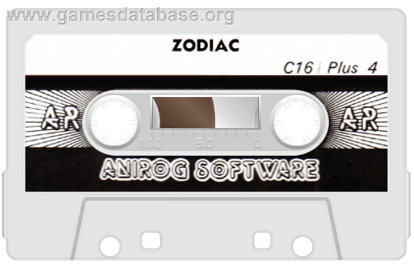 Zodiac - Commodore Plus 4 - Artwork - Cartridge