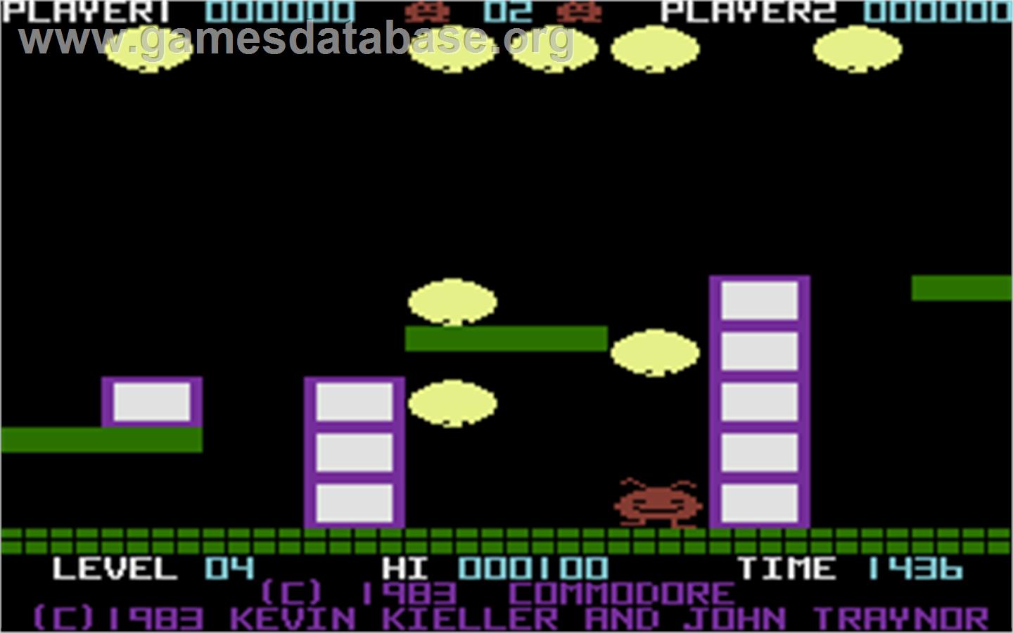 Jack Attack - Commodore Plus 4 - Artwork - In Game