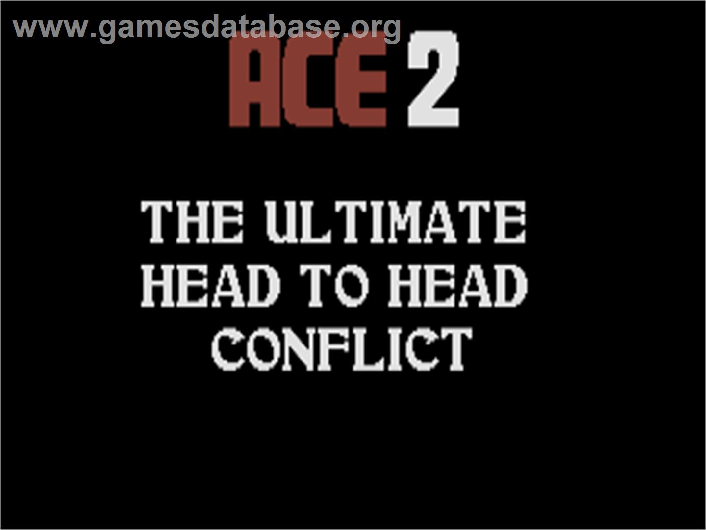 ACE 2 - Commodore Plus 4 - Artwork - Title Screen