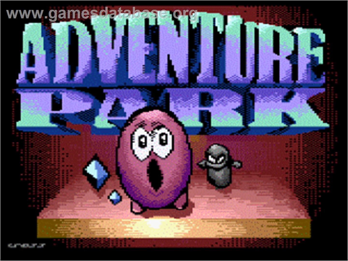 Adventure Park - Commodore Plus 4 - Artwork - Title Screen