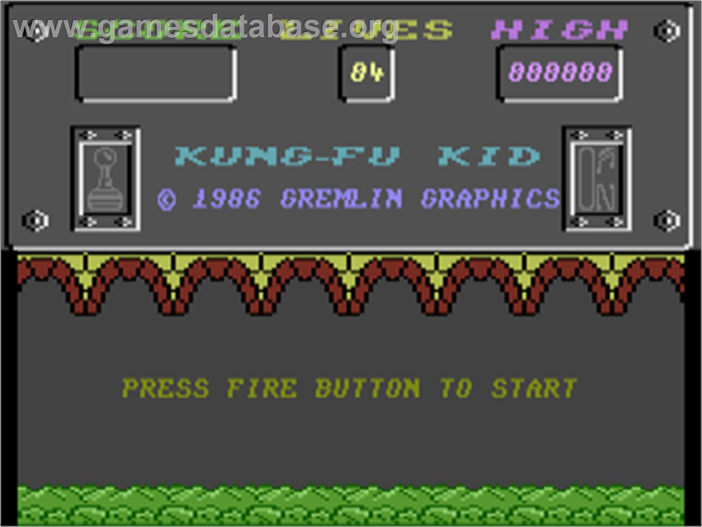 Kung-fu Kid - Commodore Plus 4 - Artwork - Title Screen