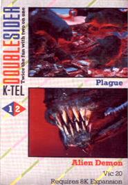 Box cover for Alien Demon on the Commodore VIC-20.