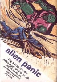 Box cover for Alien Panic on the Commodore VIC-20.