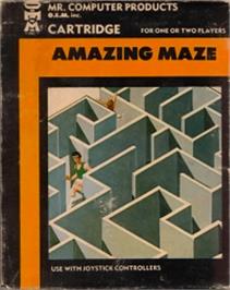 Box cover for Amazing Maze on the Commodore VIC-20.