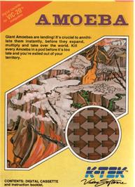 Box cover for Amoeba on the Commodore VIC-20.