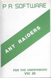 Box cover for Ant Raiders on the Commodore VIC-20.