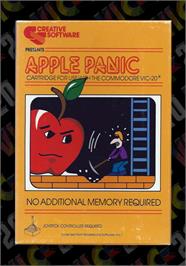 Box cover for Apple Panic on the Commodore VIC-20.