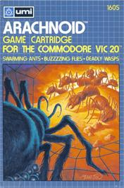 Box cover for Arachnoid on the Commodore VIC-20.
