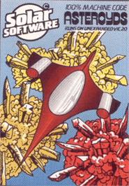 Box cover for Asteroyds on the Commodore VIC-20.