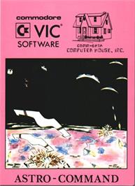 Box cover for Astro Command on the Commodore VIC-20.