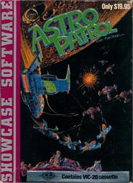 Box cover for Astro Patrol on the Commodore VIC-20.