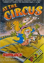 Box cover for At The Circus on the Commodore VIC-20.