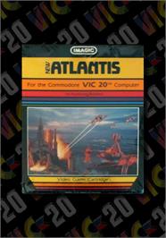 Box cover for Atlantis on the Commodore VIC-20.