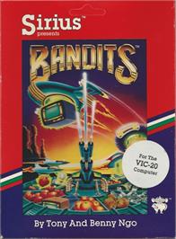 Box cover for Bandits on the Commodore VIC-20.