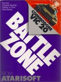 Box cover for Battlezone on the Commodore VIC-20.