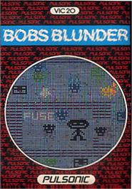 Box cover for Bobs Blunder on the Commodore VIC-20.