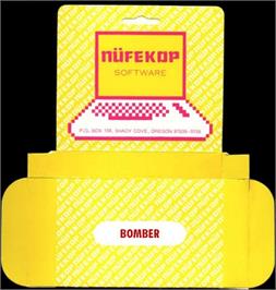Box cover for Bomber on the Commodore VIC-20.