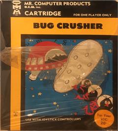 Box cover for Bug Crusher on the Commodore VIC-20.