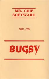 Box cover for Bugsy on the Commodore VIC-20.