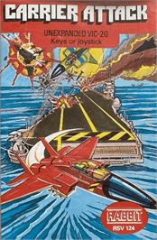 Box cover for Carrier Attack on the Commodore VIC-20.