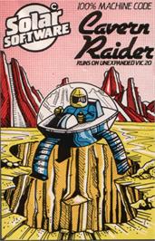 Box cover for Cavern Raider on the Commodore VIC-20.