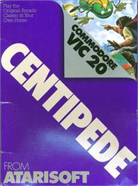 Box cover for Centipede on the Commodore VIC-20.