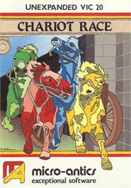 Box cover for Chariot Race on the Commodore VIC-20.