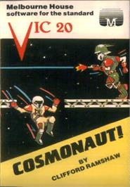Box cover for Cosmonaut on the Commodore VIC-20.