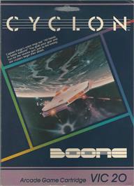 Box cover for Cyclon on the Commodore VIC-20.